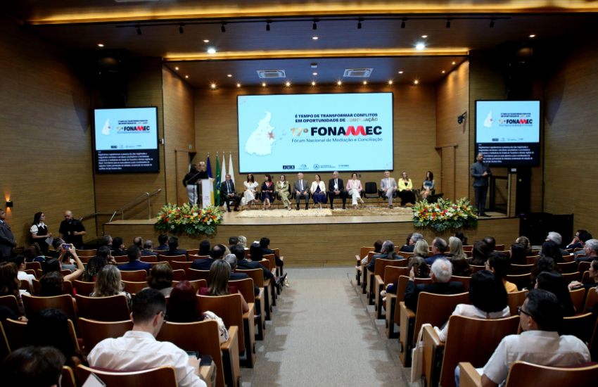 TJPR participa do 17° Fórum Nacional da Mediação e Conciliação (Fonamec)